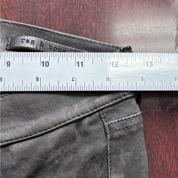 Rag and Bone Skinny Leather Jeans - Picture 14 of 14